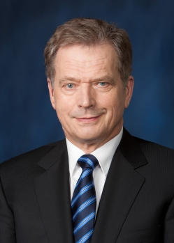 Tasavallan presidentti Sauli Niinistö lähetti tervehdyksen Karjalaisten kesäjuhlien päiväjuhlaan. Kuva Tasavallan presidentin kanslia.