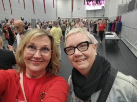 Jääski-juuriset Kirsi Juura ja Sari Smedberg