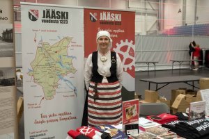 Jääski-seuran puheenjohtaja Kirsi Juura
