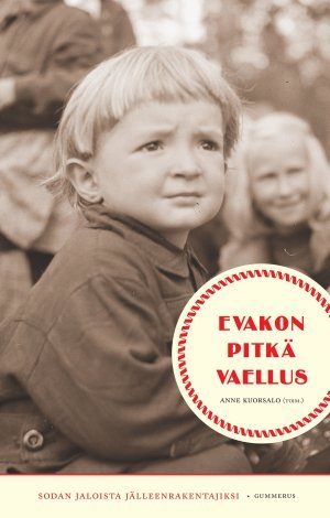 Evakon pitkä vaellus -kirjan kansi