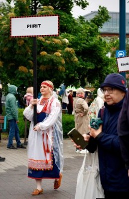 Piirit-kyltin kantaja Antoniina Haukka Karjalan Liitto