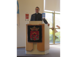 Kurikan seurakunnan tervehdys, kappalainen Tapani Virkkala