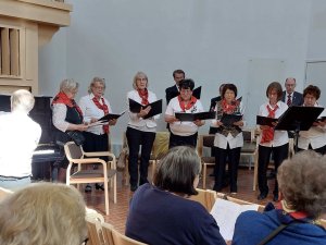 Kevätkonsertti toukokuussa 2025.