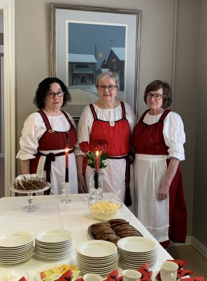 85-vuotisjuhla emännät