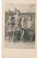Rautiaisen veljekset Raivolasta, Arvi,Tenho,Tauno,Eino ja Toivo. (kuva: Antti Rautiiainen)