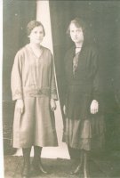 Anastasia Salomonova ja Maria Serekina 8.1.1923.