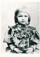 Edit Södergran 5 vuotiaana vuonna 1897.
