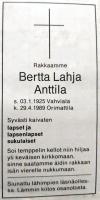 Anttila Bertta