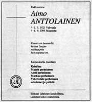 Anttolainen Aimo