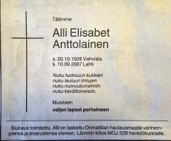 Anttolainen Alli
