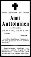 Anttolainen Anni