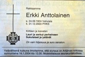 Anttolainen Erkki