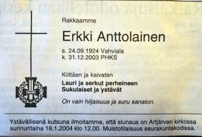 Anttolainen Erkki