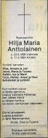 Anttolainen Hilja