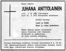 Anttolainen Juhana 