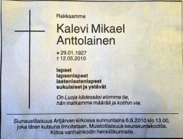 Anttolainen Kalevi
