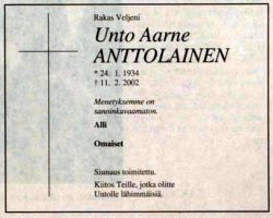 Anttolainen Unto