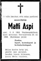 Aspi Matti