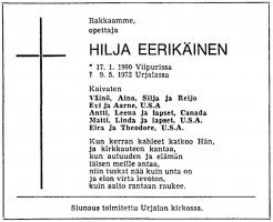 Eerikäinen Hilja