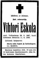 Eskola Vihtori