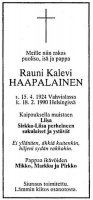 Haapalainen Rauni