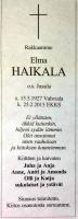 Haikala Elma
