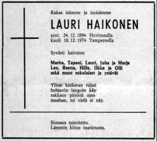 Haikonen Lauri