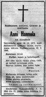 Hannola Anni