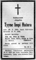 Hatara Tyyne