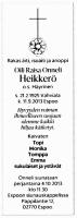 Heikkerö Oili