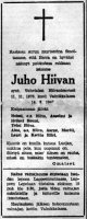 Juho Hiiva