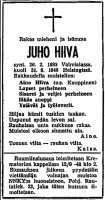 Hiiva Juho