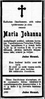 Houni Maria Johanna