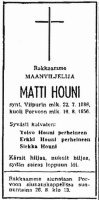 Houni Matti