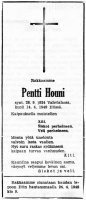 Houni Pentti