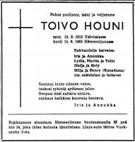 Houni Toivo