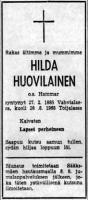 Huovilainen Hilda
