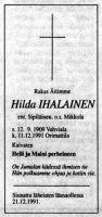 Ihalainen Hilda