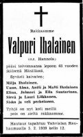 Ihalainen Valpuri