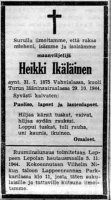 Ikäläinen Heikki