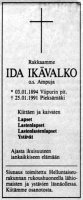 Ikävalko Ida