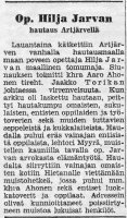 Jarva Hilja