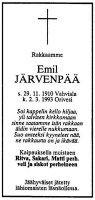Järvenpää Emil