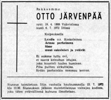 Järvenpää Otto