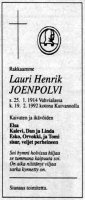 Joenpolvi Lauri