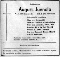 Junnola August