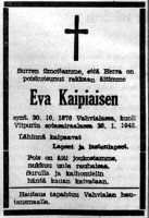 Kaipiainen Eva