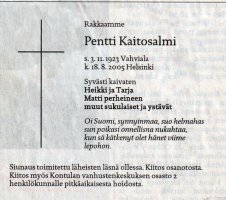 Kaitosalmi Pentti