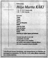 Käki Hilja