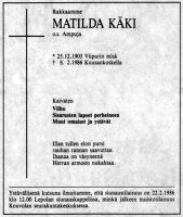 Käki Matilda